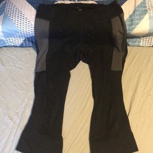 Champion black and grey capris